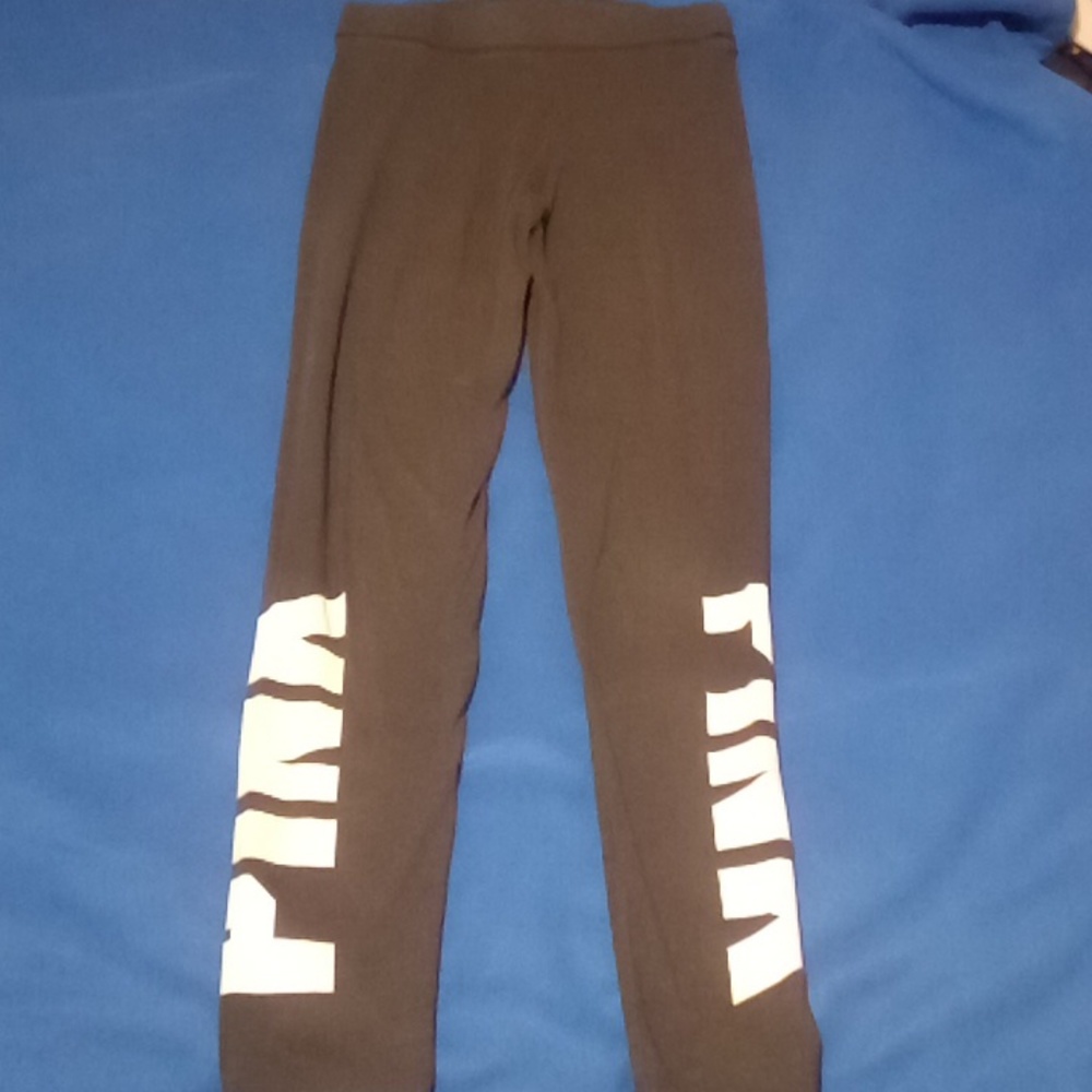 Pink leggings Victoria's secret size medium